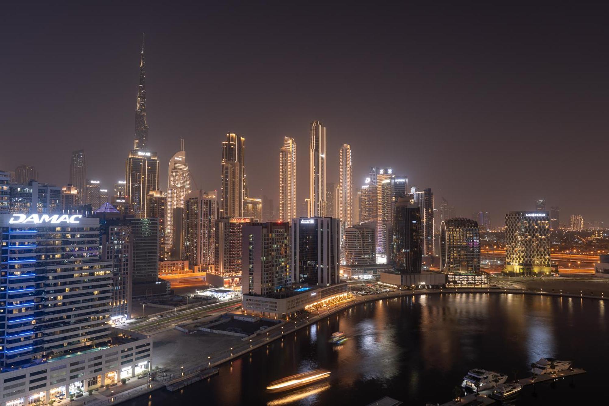 Canal Front With Burj Khalifa View By Suiteable * Dubai